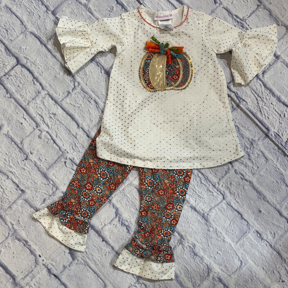 Bonnie Baby  2 piece Matching Fall Size 24 months